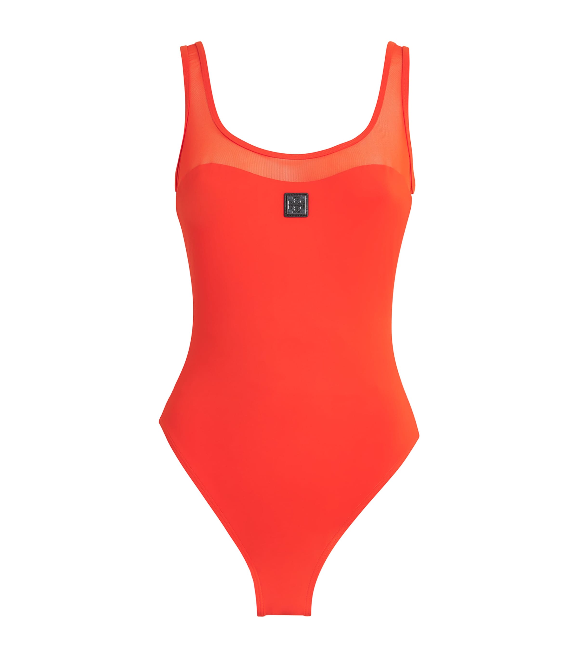 Mesh Panelled Swimsuit