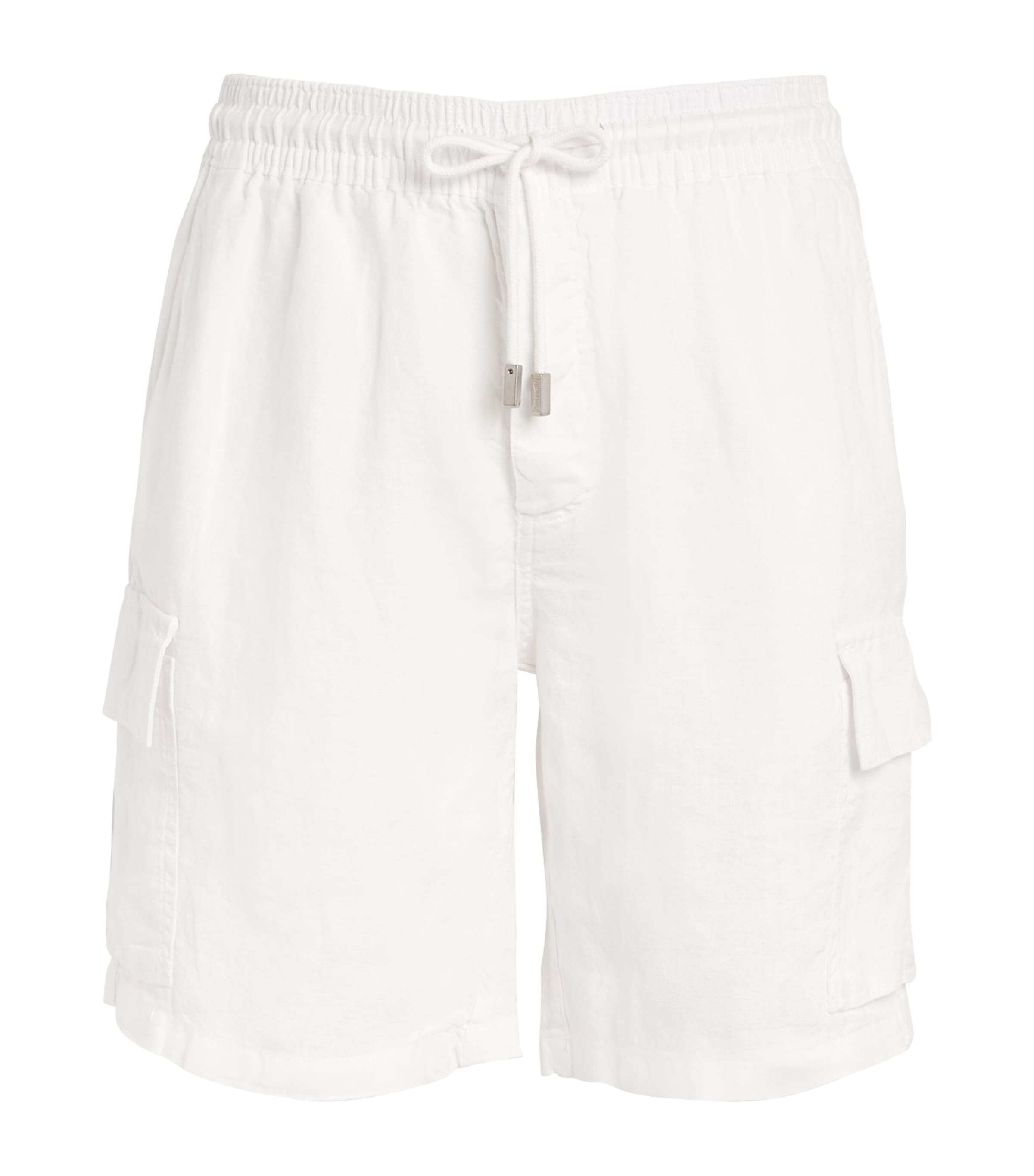 Linen Cargo-Pockets Baie Shorts