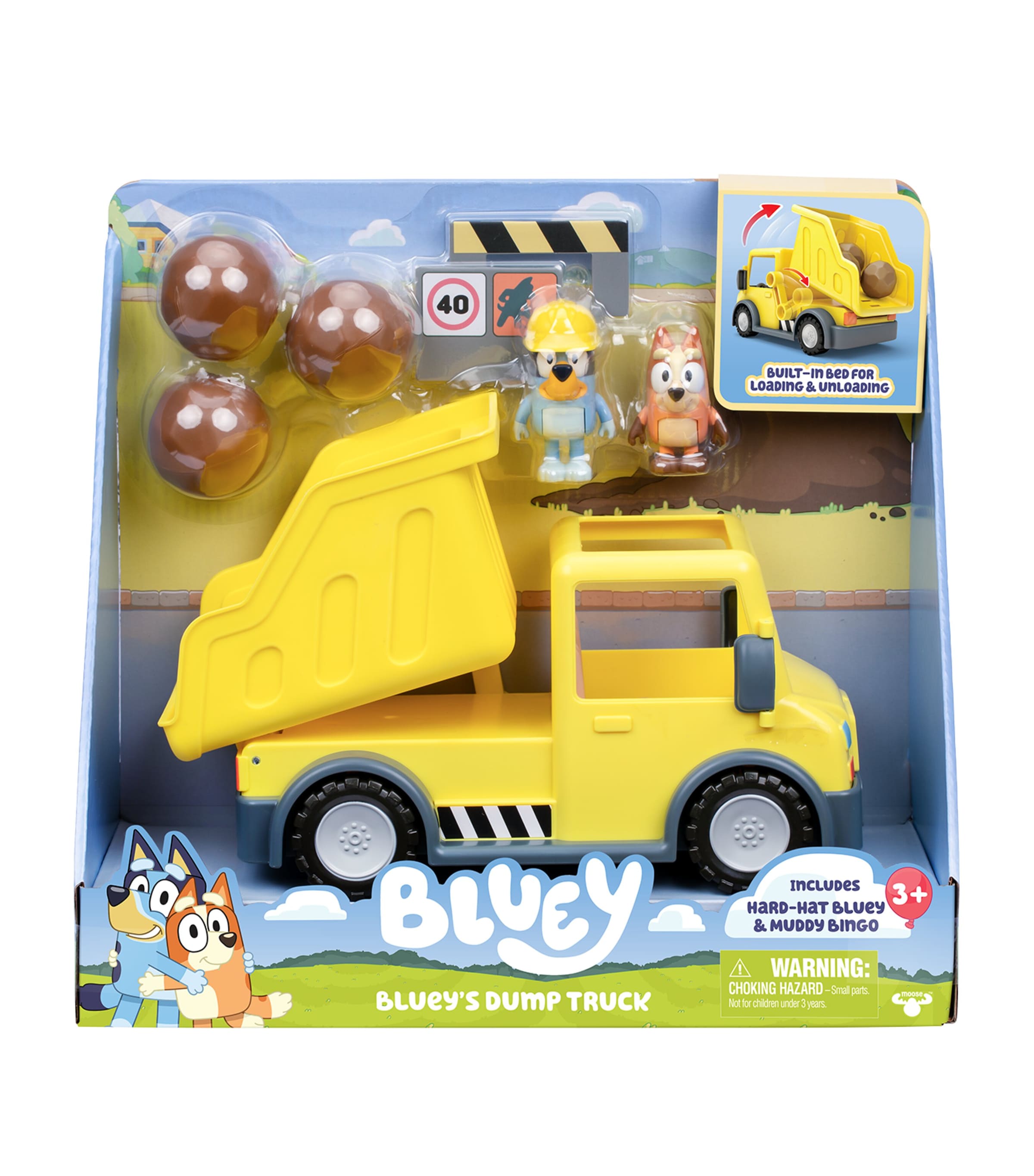 BLUEY Dump Truck Playset