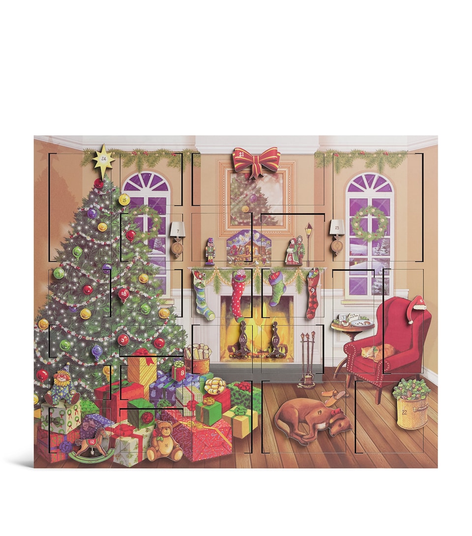 Byers' Choice Fireside Musical Advent Calendar