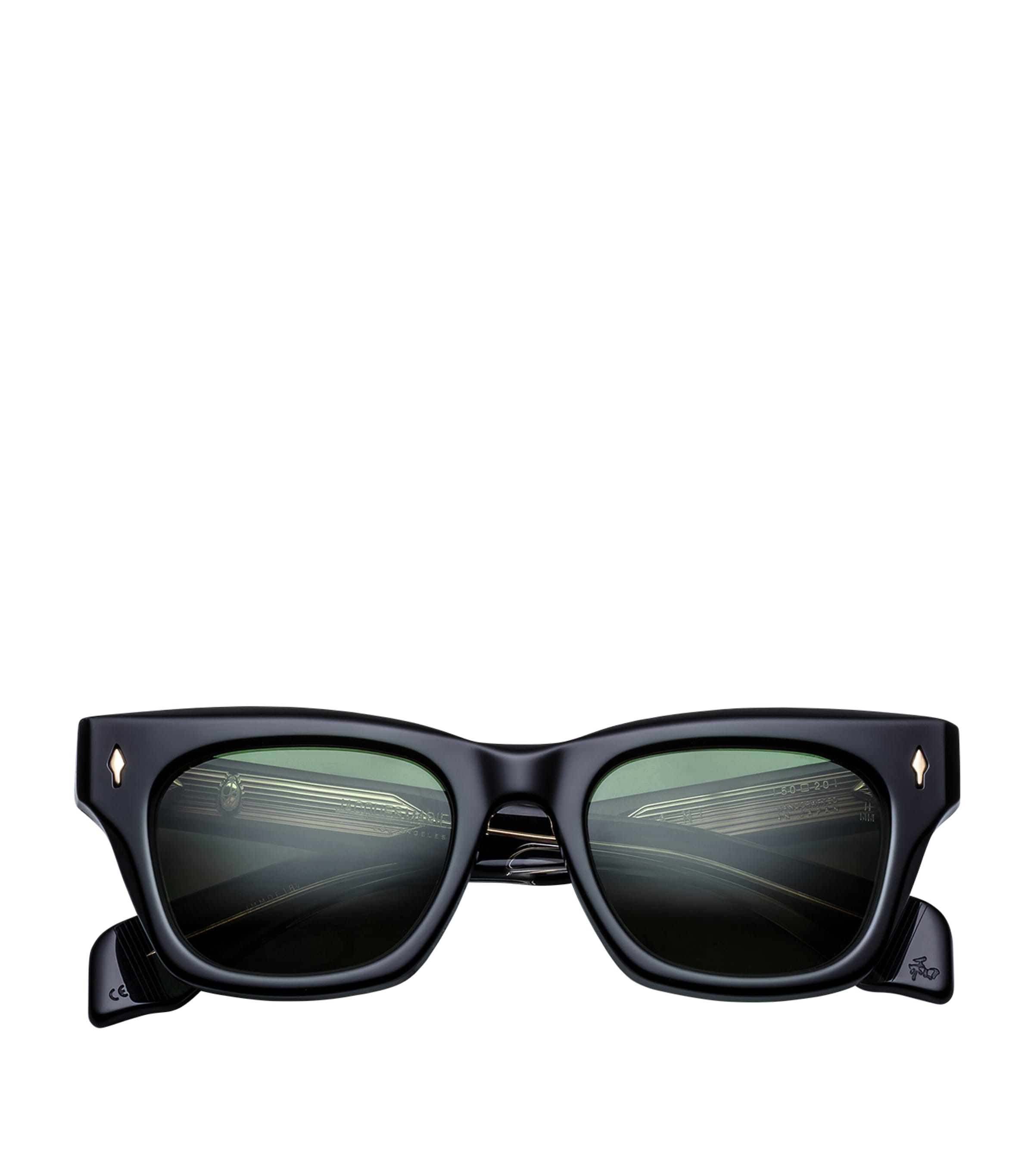 Jacques Marie Mage Acetate Dealan Sunglasses Emerald