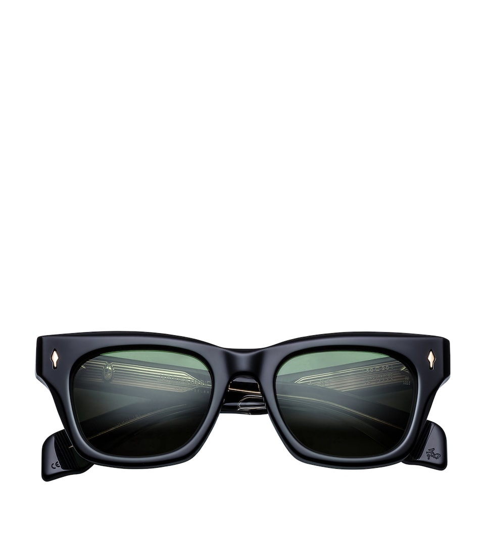 Jacques Marie Mage Acetate Dealan Sunglasses Emerald