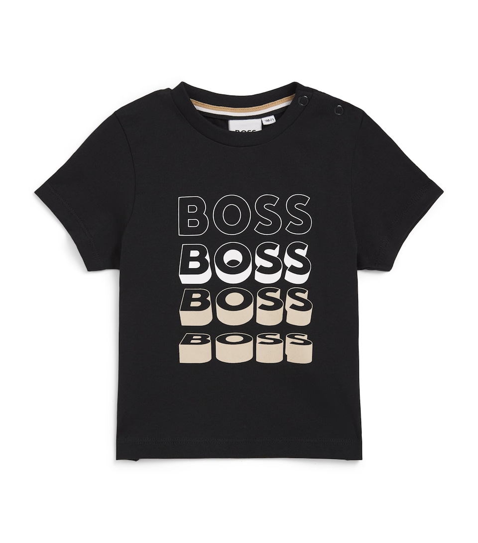 BOSS Kidswear Cotton Logo T-Shirt (3-36 Months)