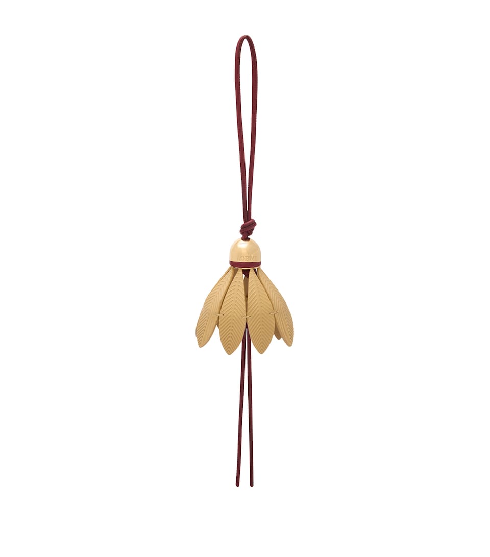 Calfskin Badminton Bag Charm