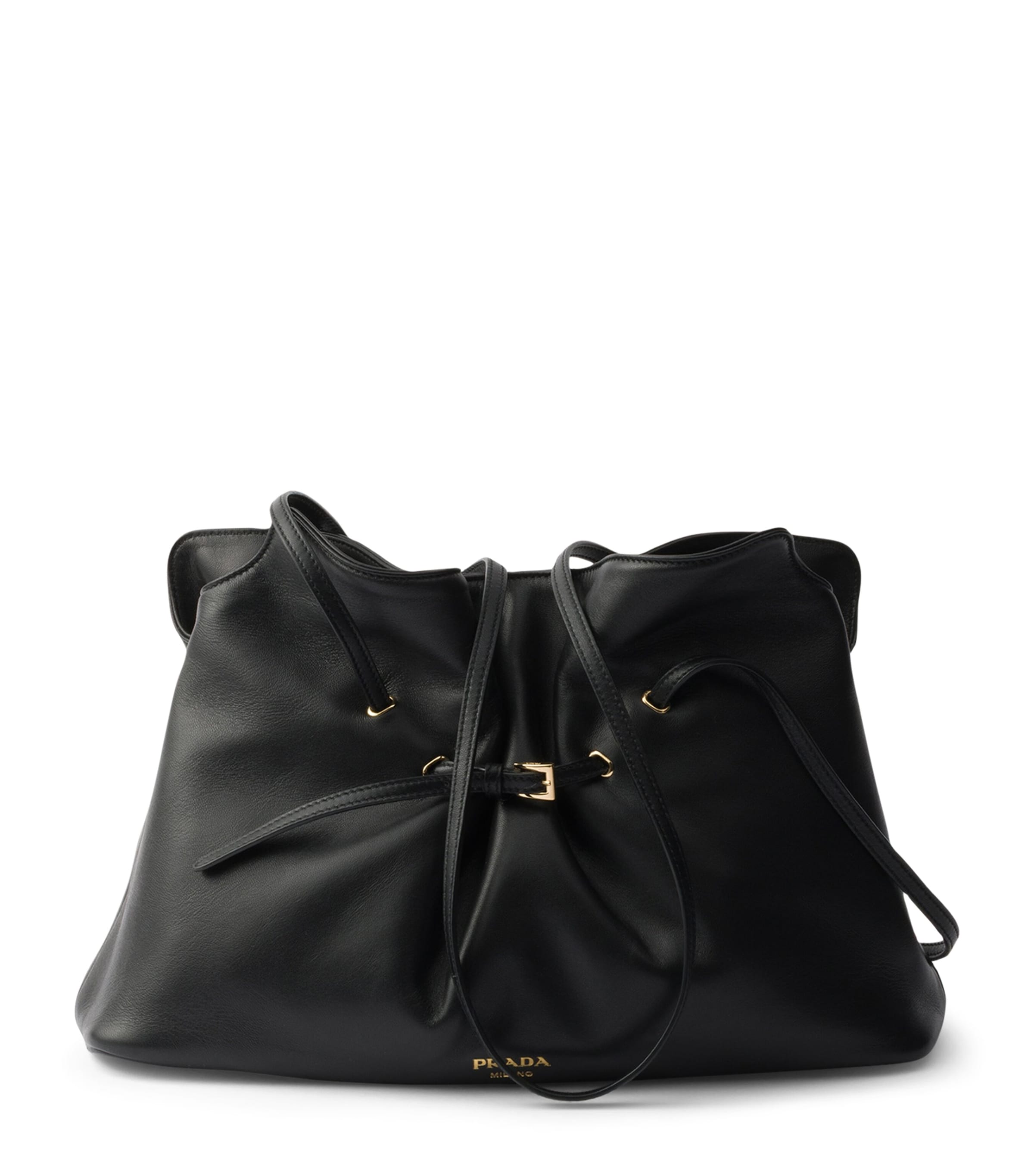 Prada Large Nappa Leather Dada Shoulder Bag