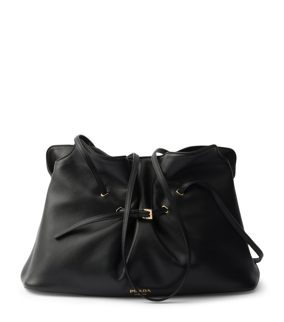 Prada Large Nappa Leather Dada Shoulder Bag