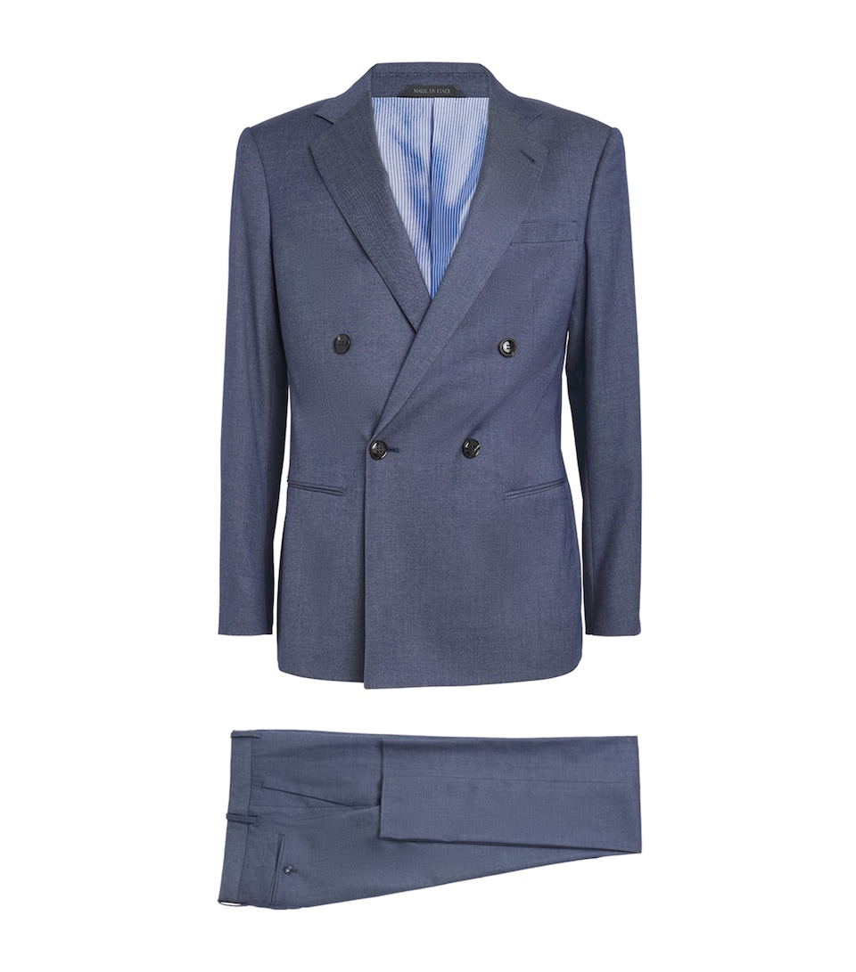 Cashmere-Blend Double-Breasted Soho Suit