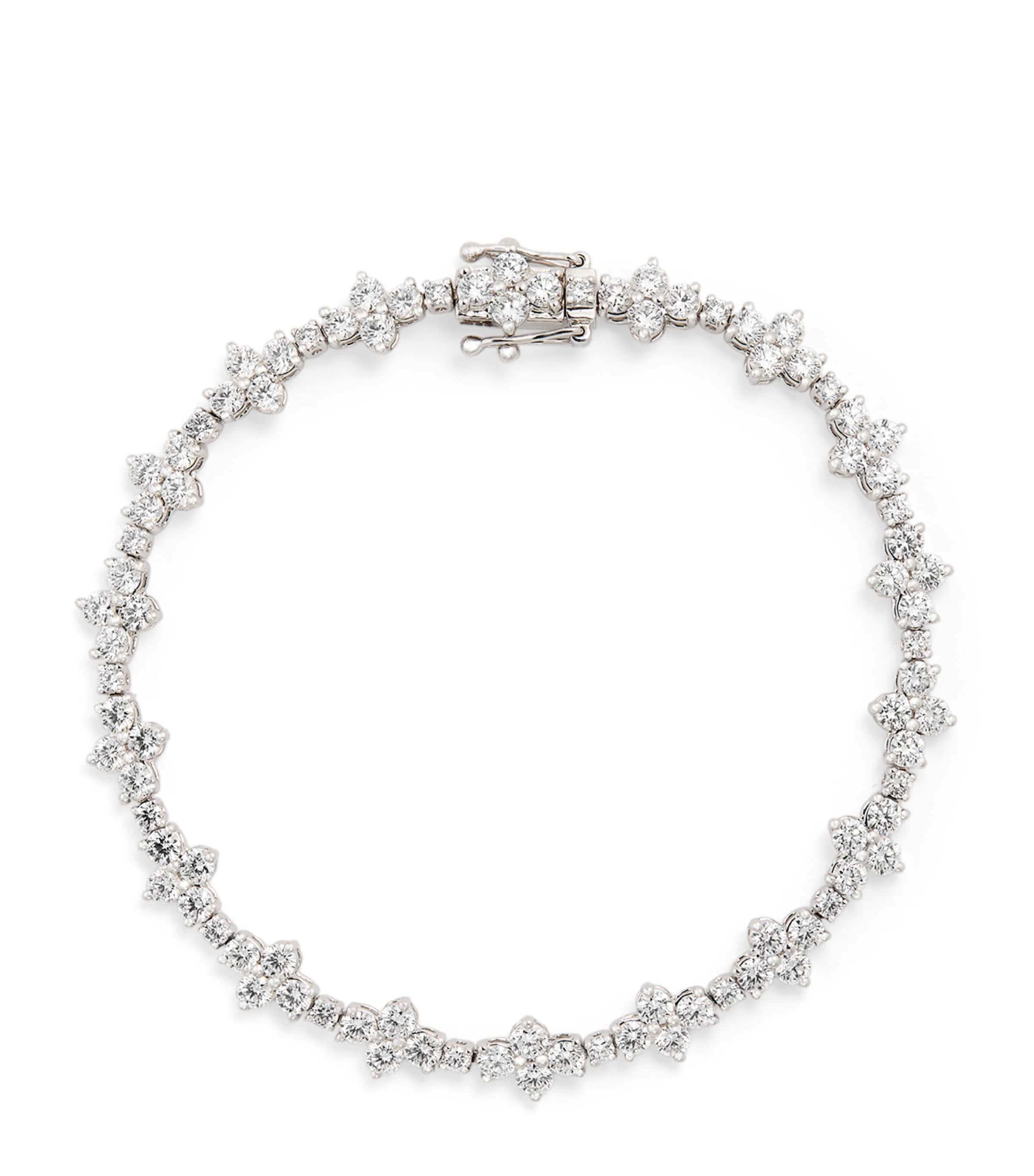 White Gold and Diamond Vivi Tennis Bracelet
