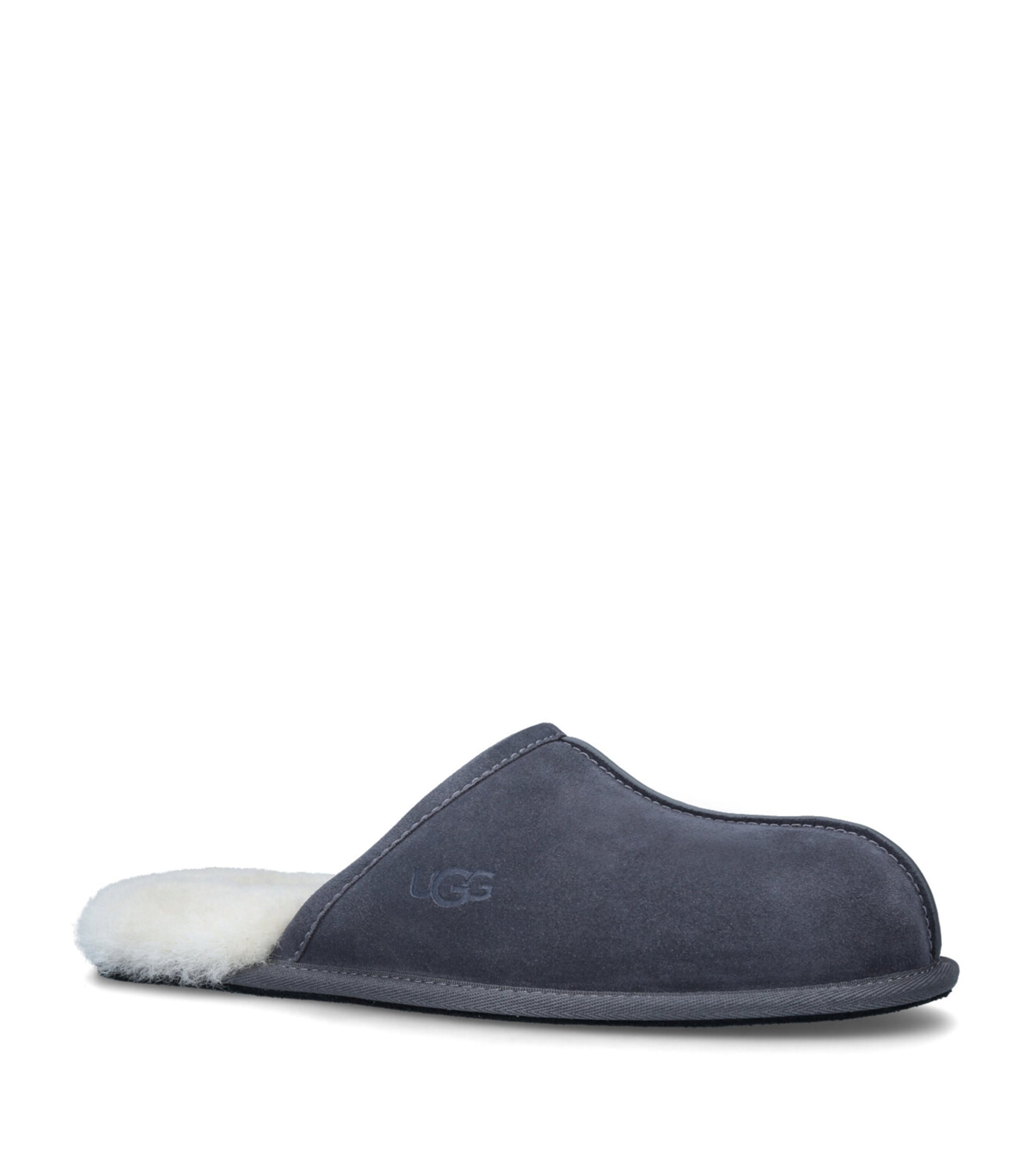 Suede Scuff Slippers