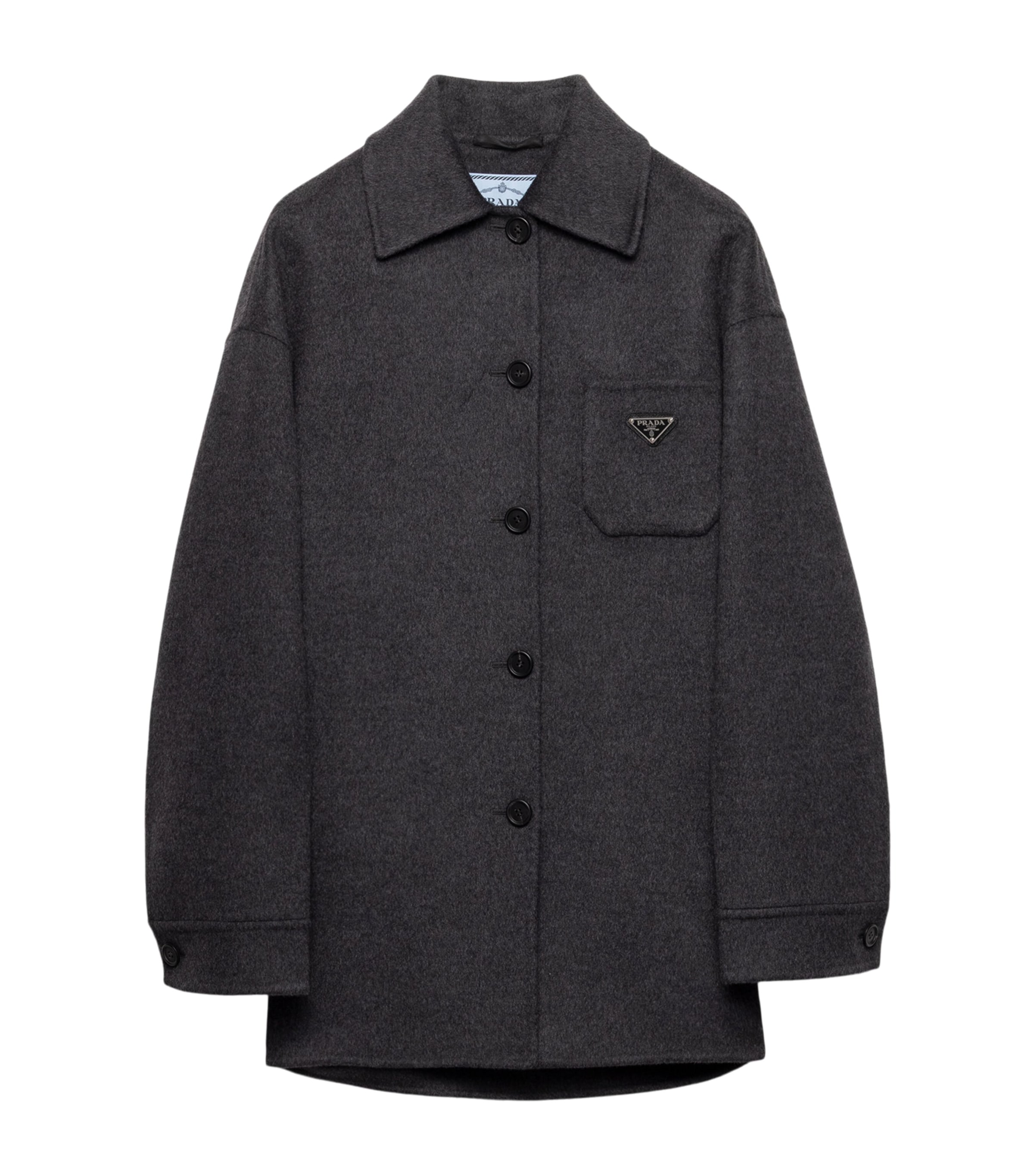 Wool-Cashmere Oversized Shirt