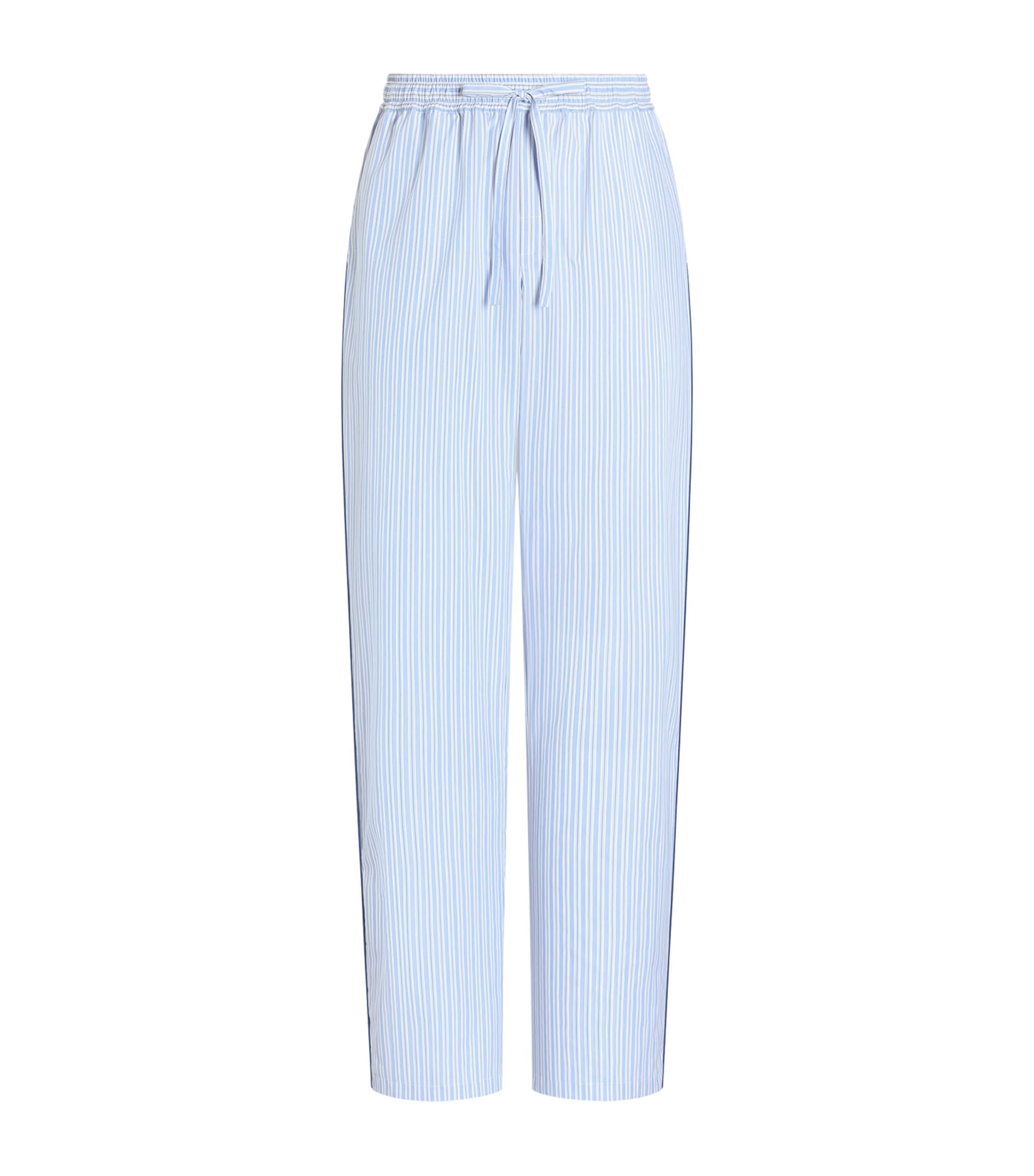 Dolce&Gabbana Mens Cotton Striped Trousers Striped
