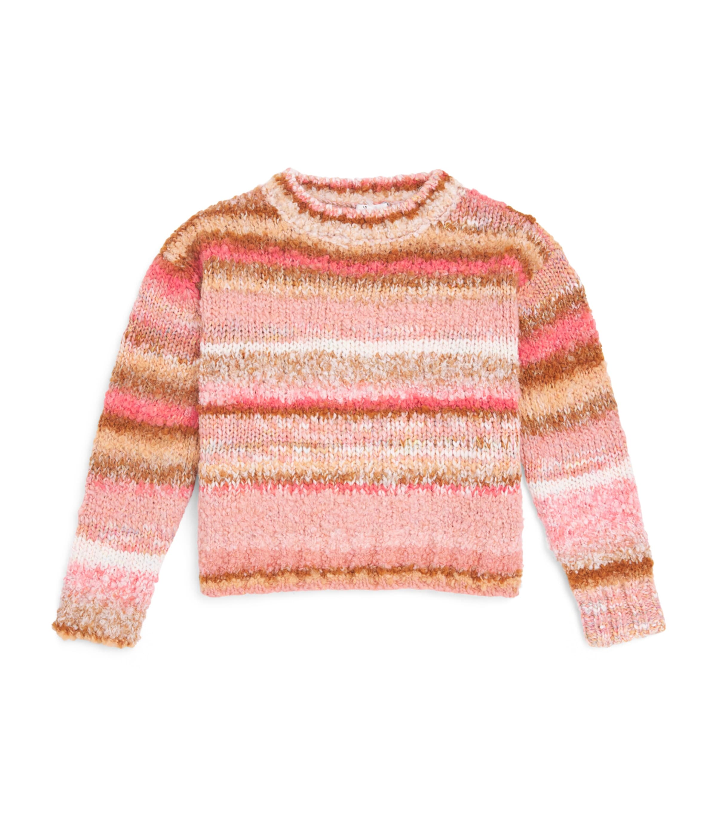 Il Gufo Textured Stripe Sweater (2-12 Years) Strawberry