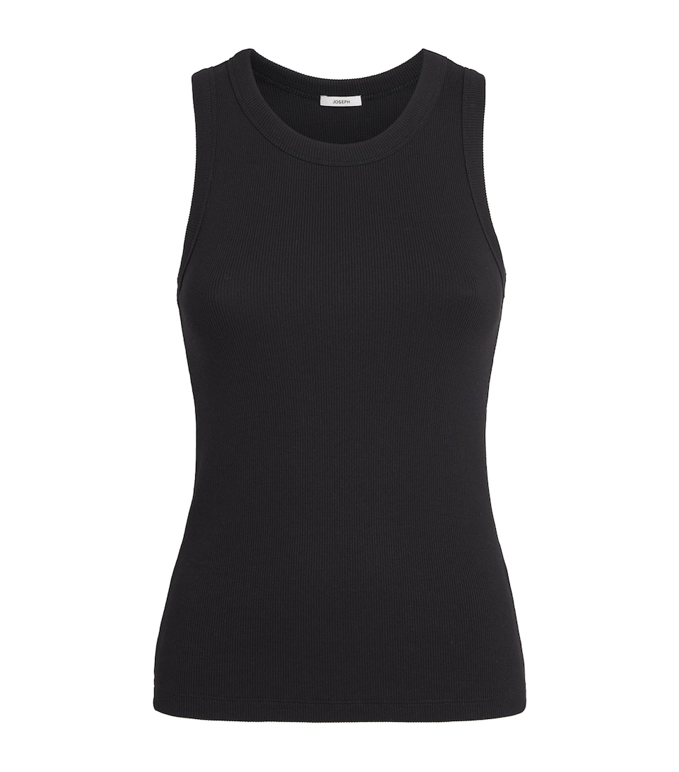 Stretch-Cotton Yeux Tank Top