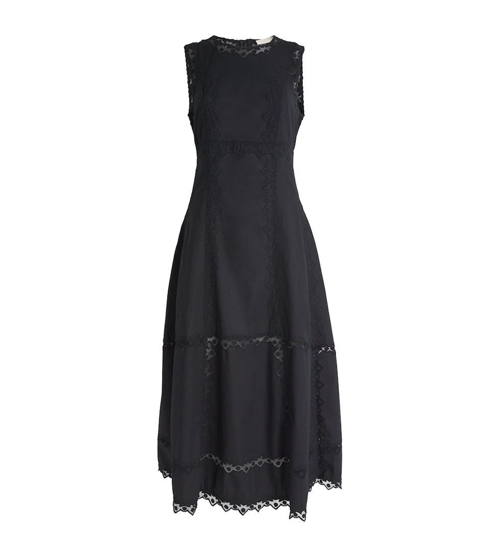 Cotton Anela Midi Dress