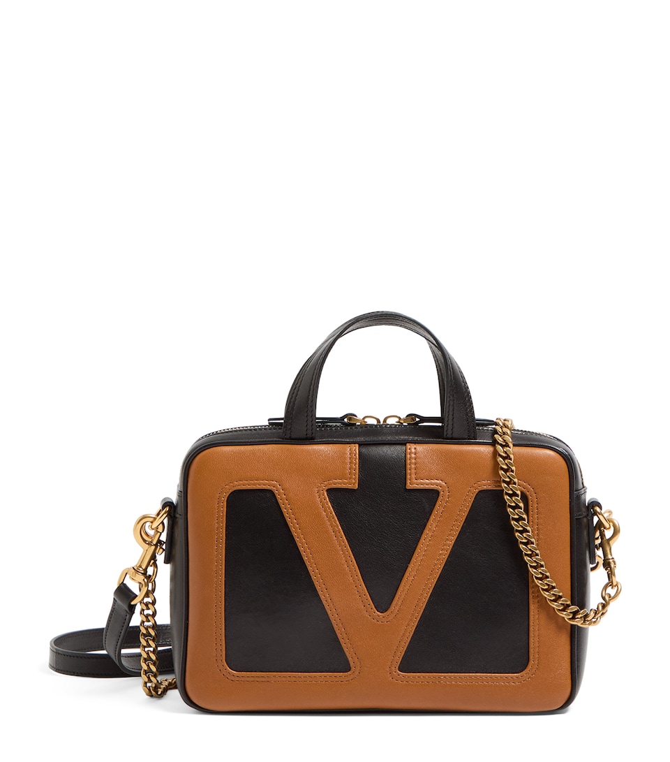Valentino Garavani Small Leather Viva Superstar Duffle Bag Rfa