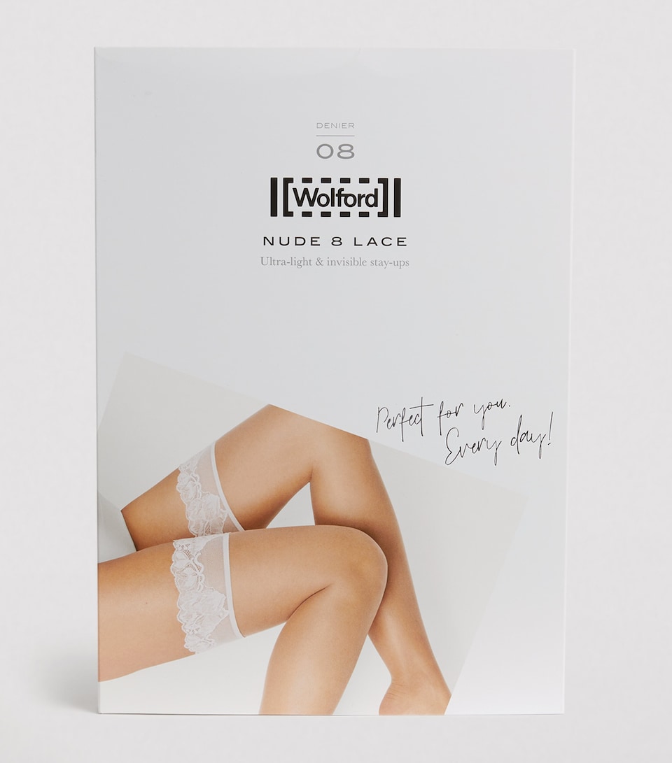 Nude 8 Lace Stay-Up Stockings