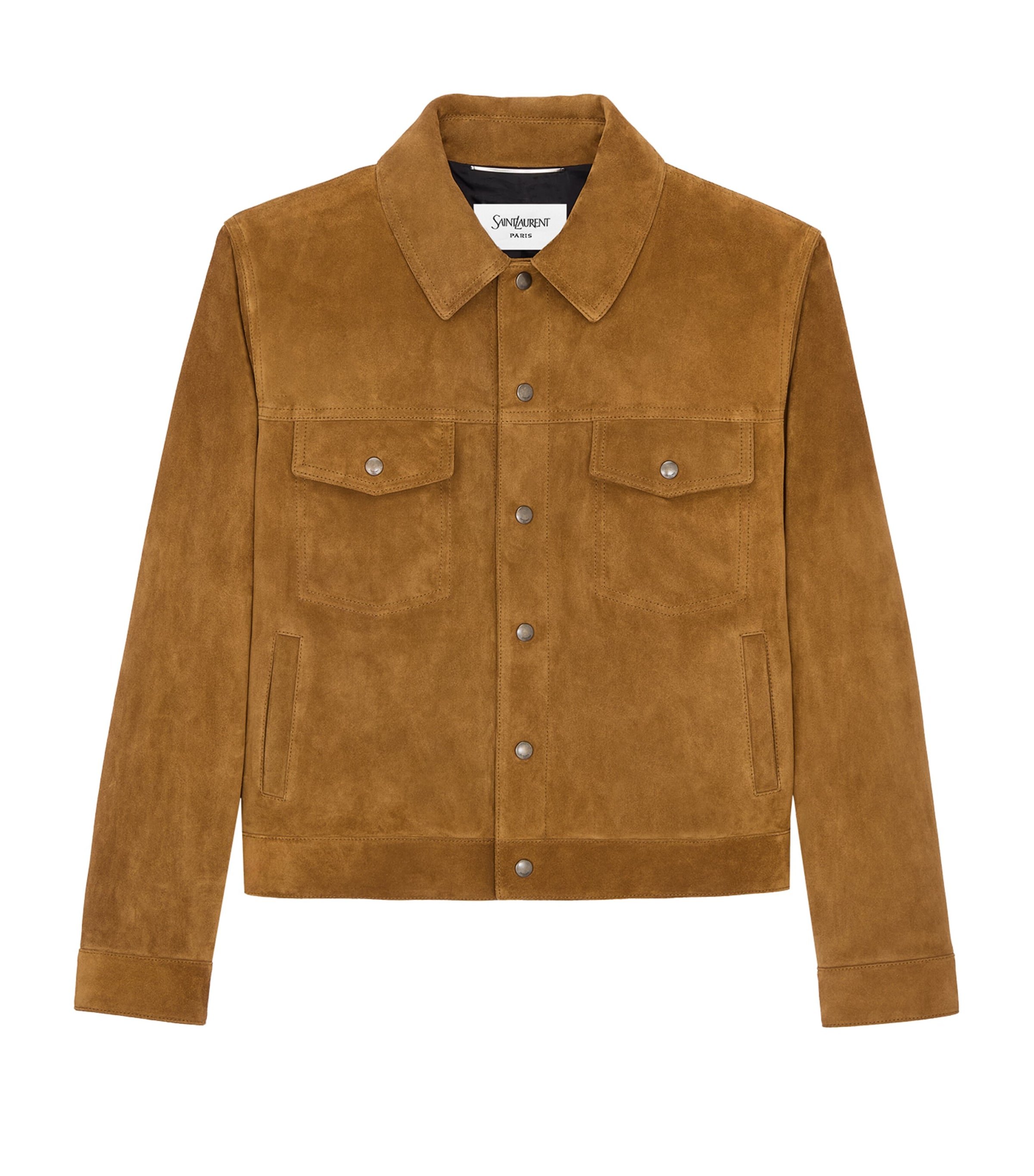 Suede Twin-Pocket Jacket