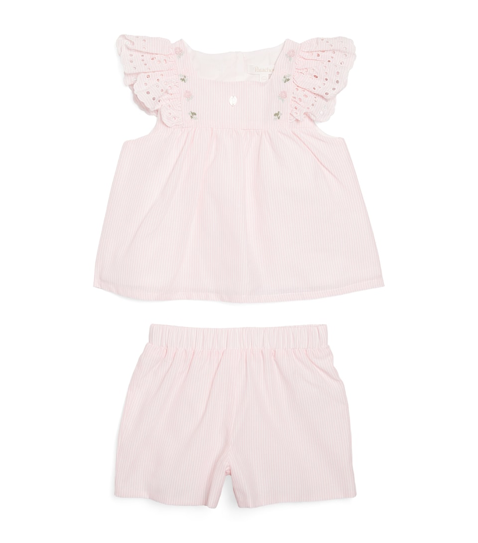 Cotton-Blend Liberty Top and Shorts Set (6 Months-4 Years)