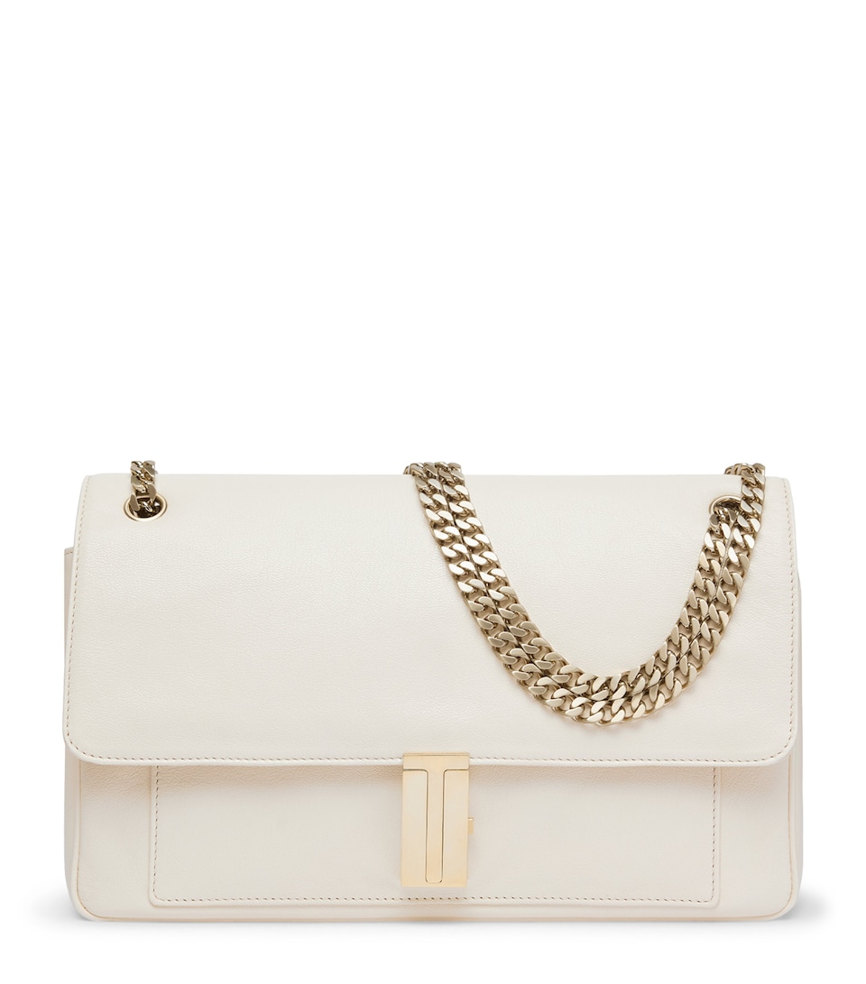 TOM FORD Large Leather Shoulder Bag Wba