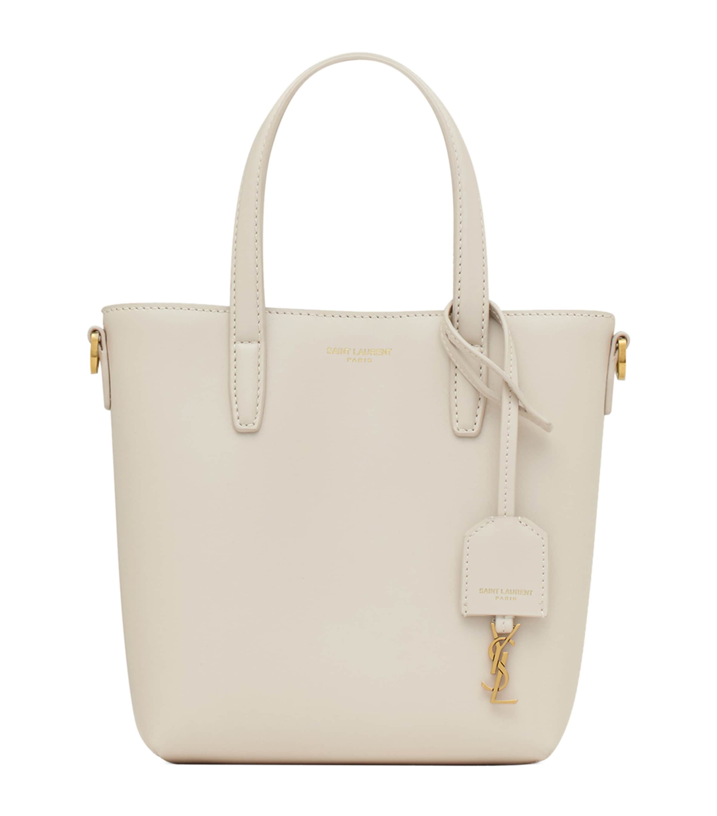 Mini Leather Toy Tote Bag