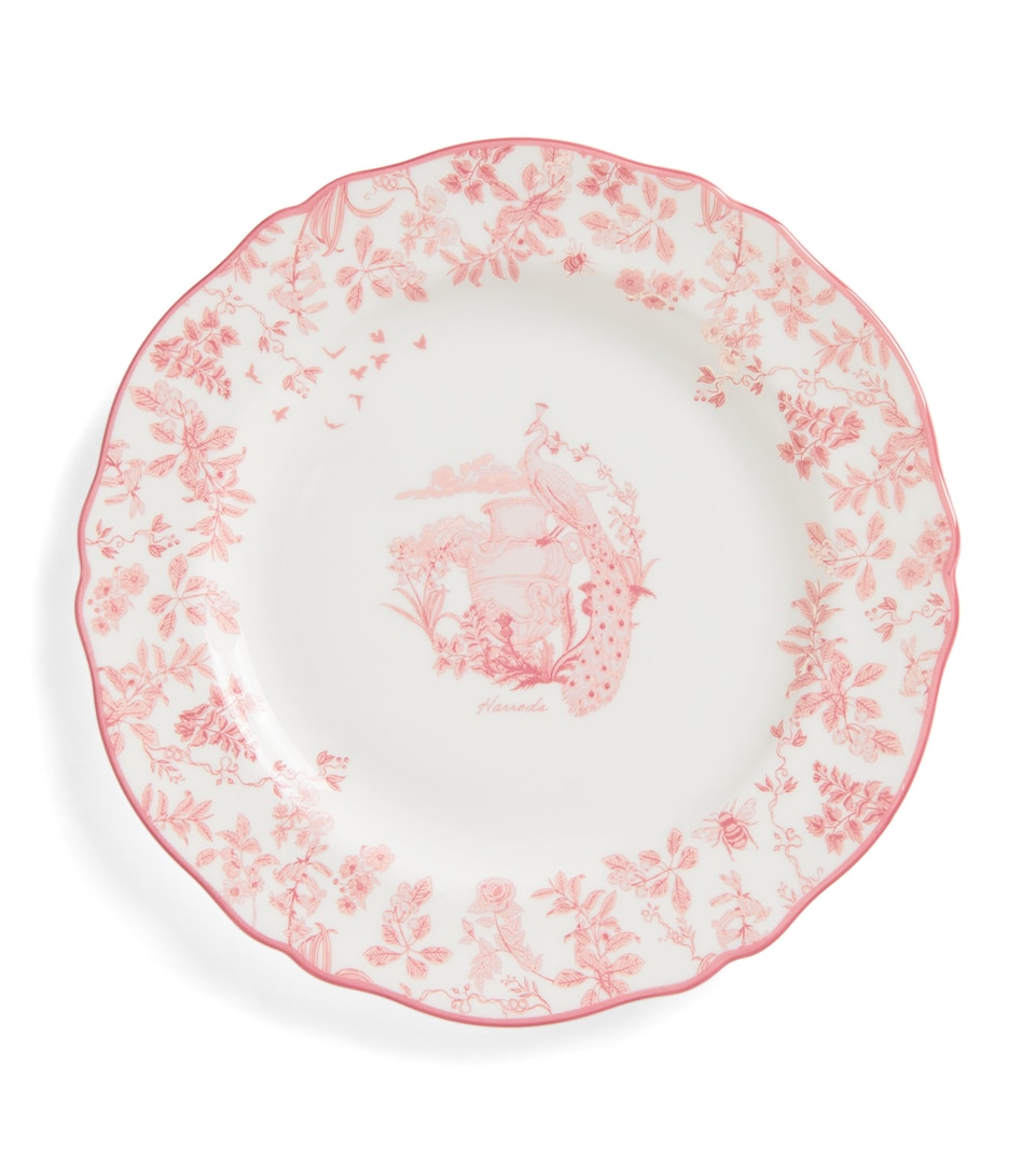 Fine Bone China Toile Side Plate (20.5cm)