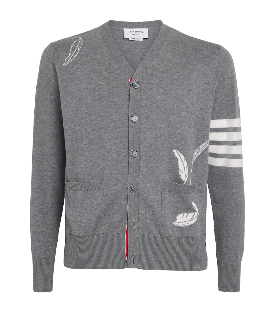 Cotton Feather Cardigan
