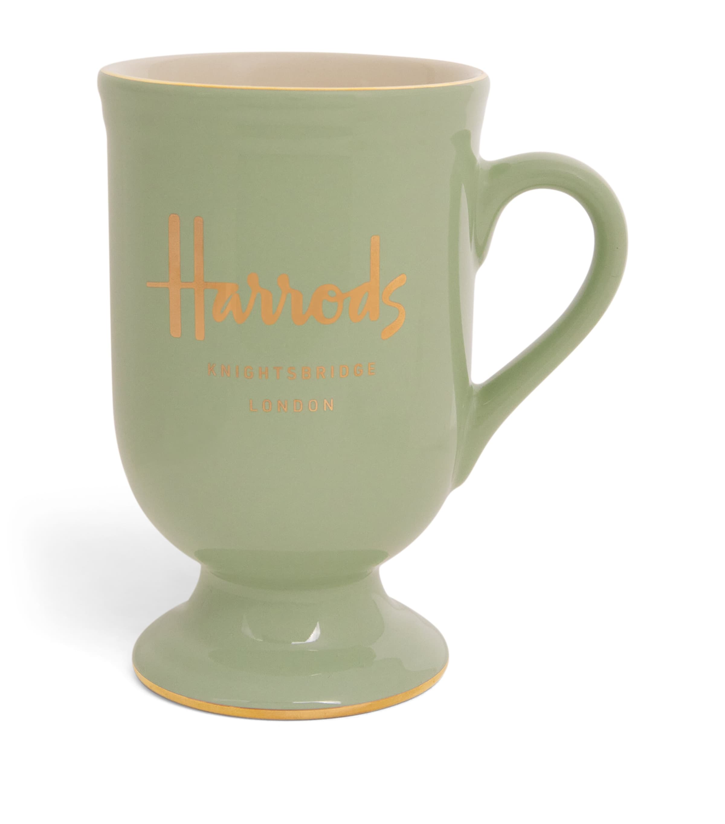 Harrods Pedestal Mug Soft Green