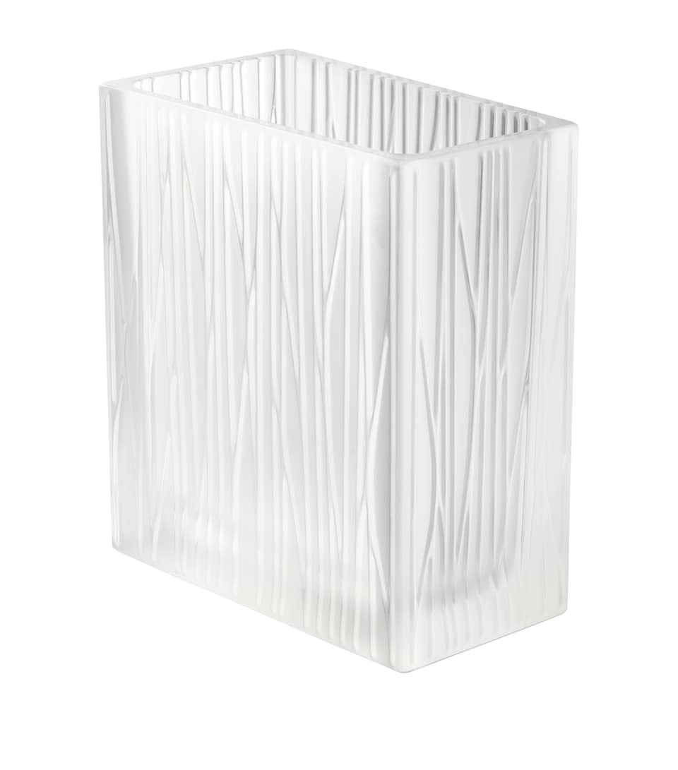 Lalique Edificio Vase by Rudy Ricciotti (32cm) Incolore