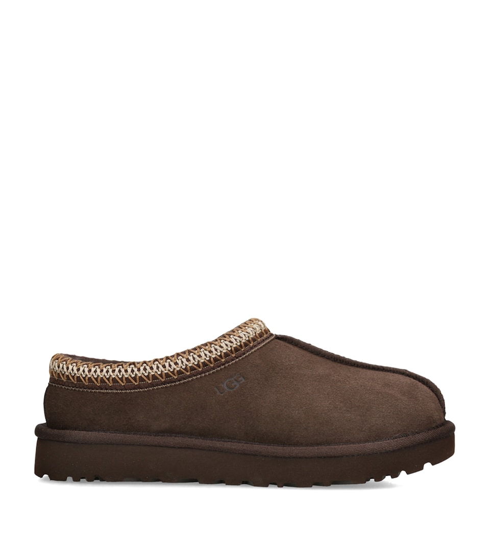 UGG Suede Tasman II Slippers Dark Brown