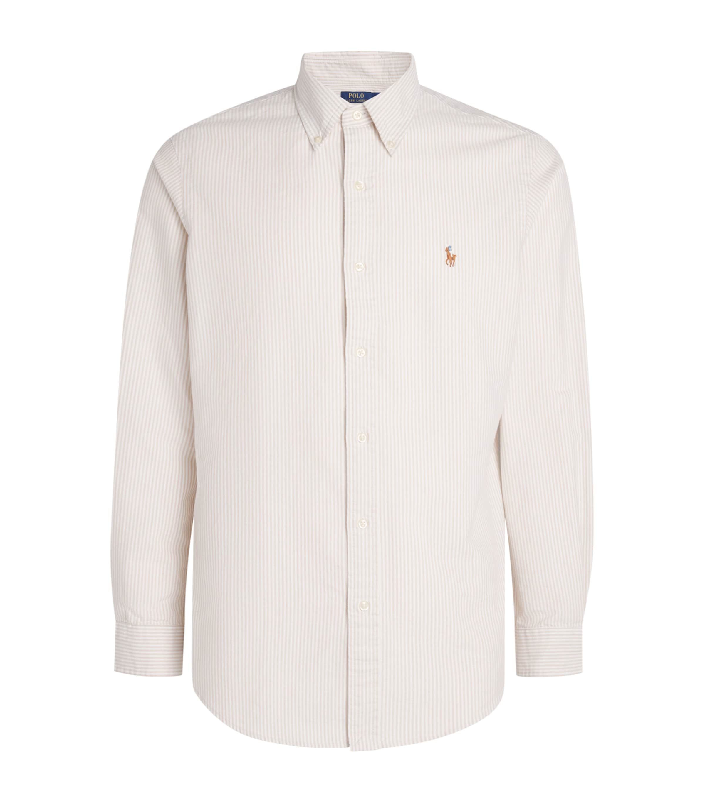 Custom Fit Stripe Oxford Shirt