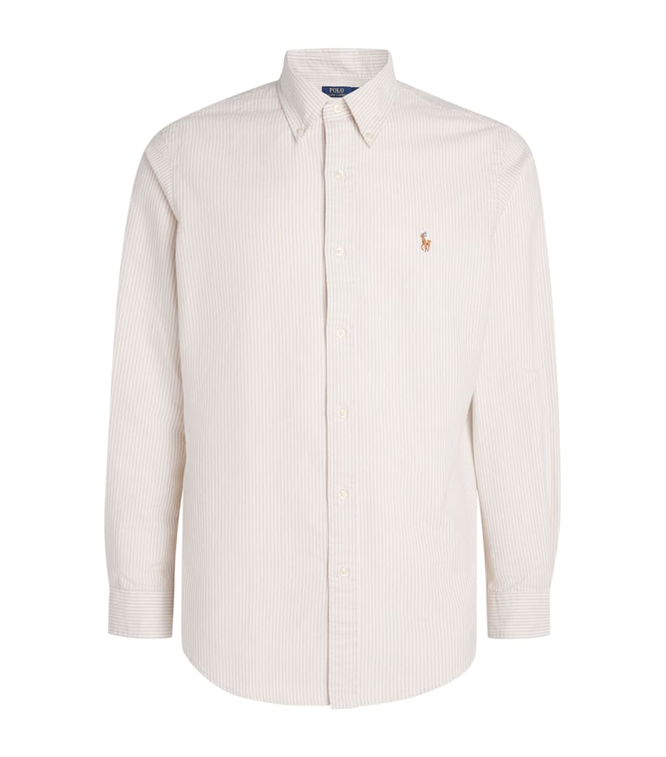 Custom Fit Stripe Oxford Shirt