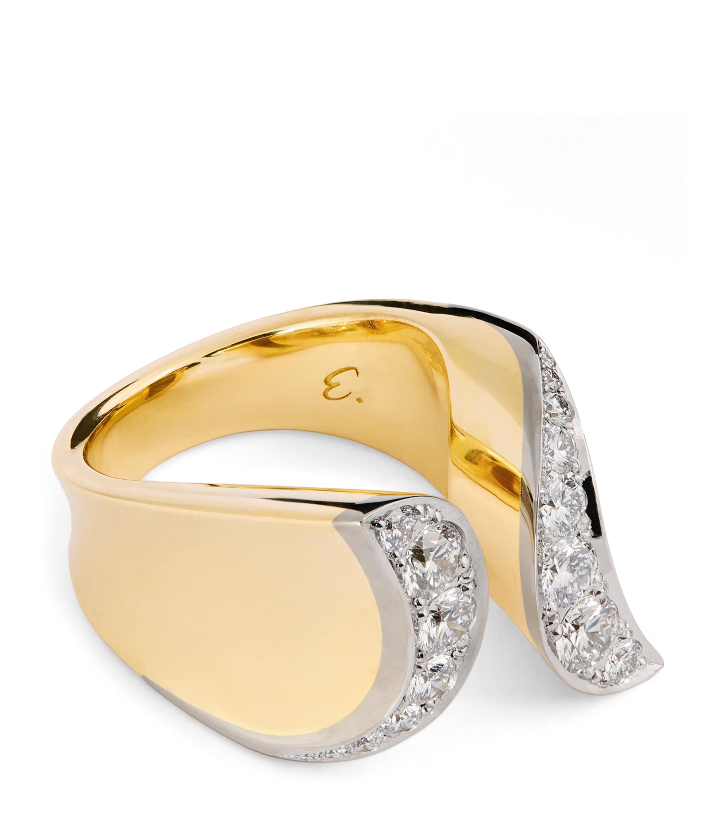 Yellow Gold and Diamond Margareta Ring