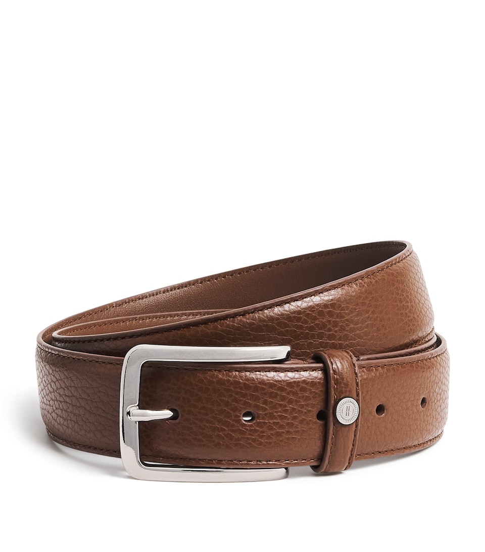 Harrods Leather Belt Brown
