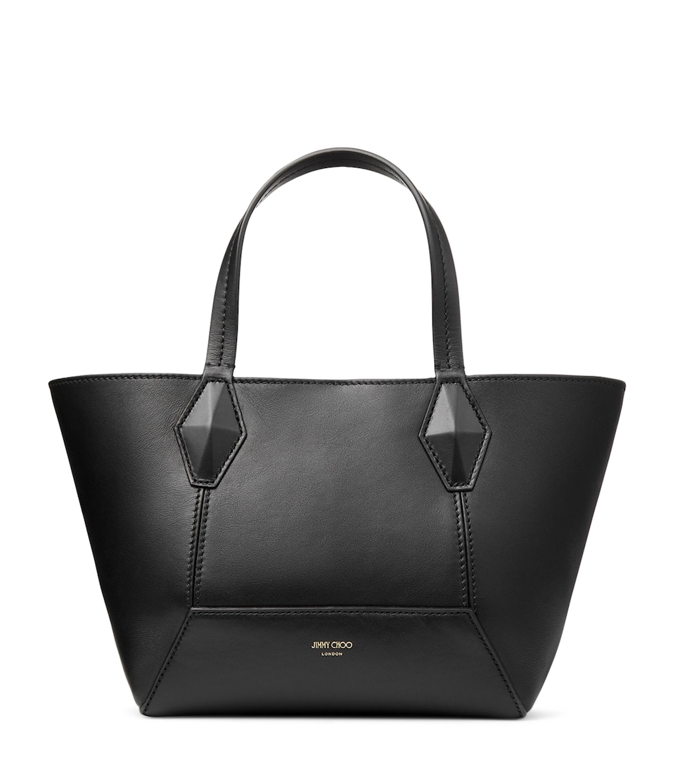 Diamond Small Leather Tote Bag
