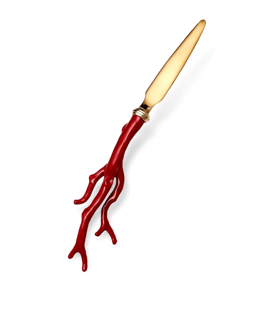 L'Objet Gold-Plated Coral Letter Opener