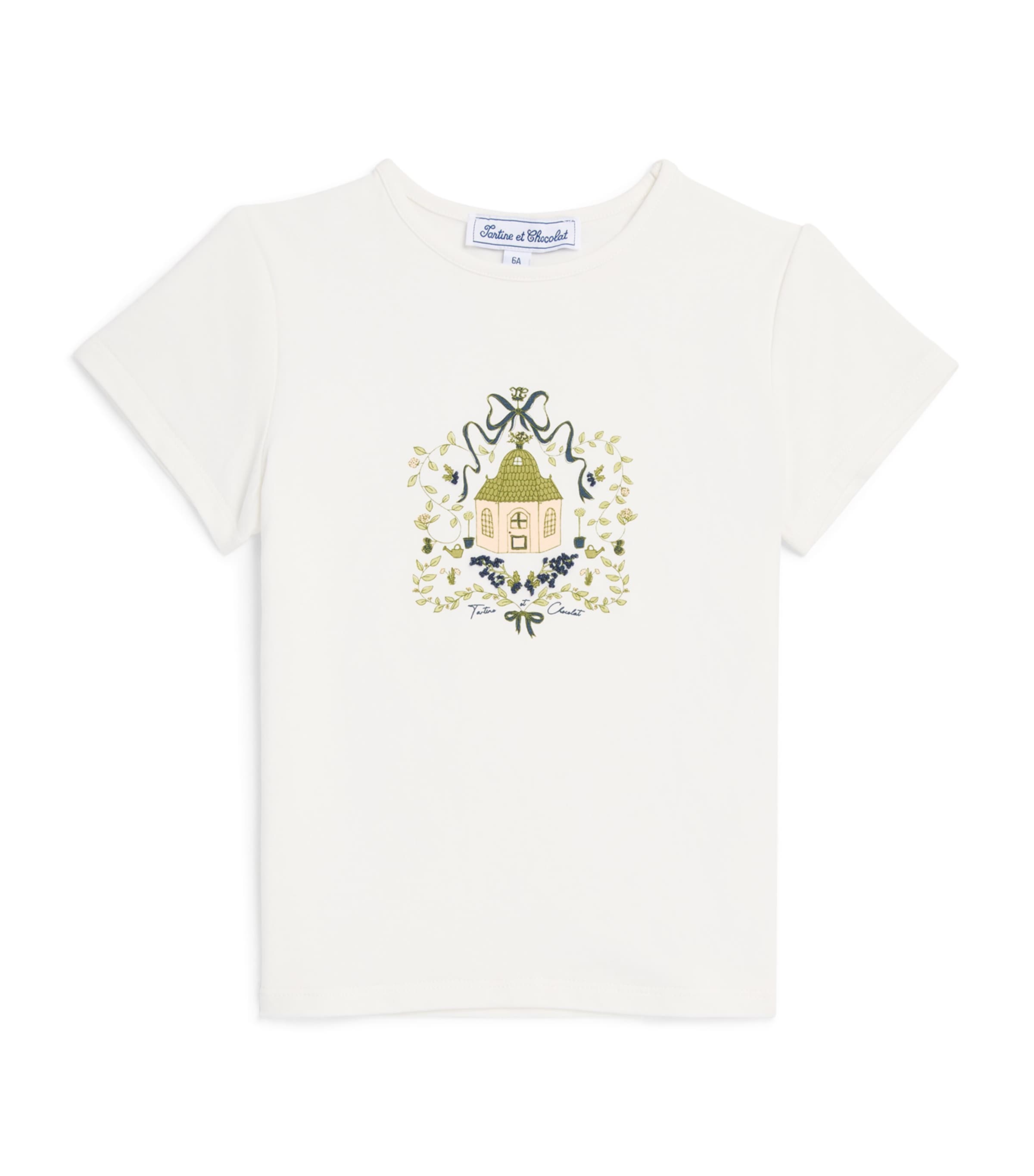 Tartine et Chocolat Cotton Cottage-Print T-Shirt (2-14 Years)