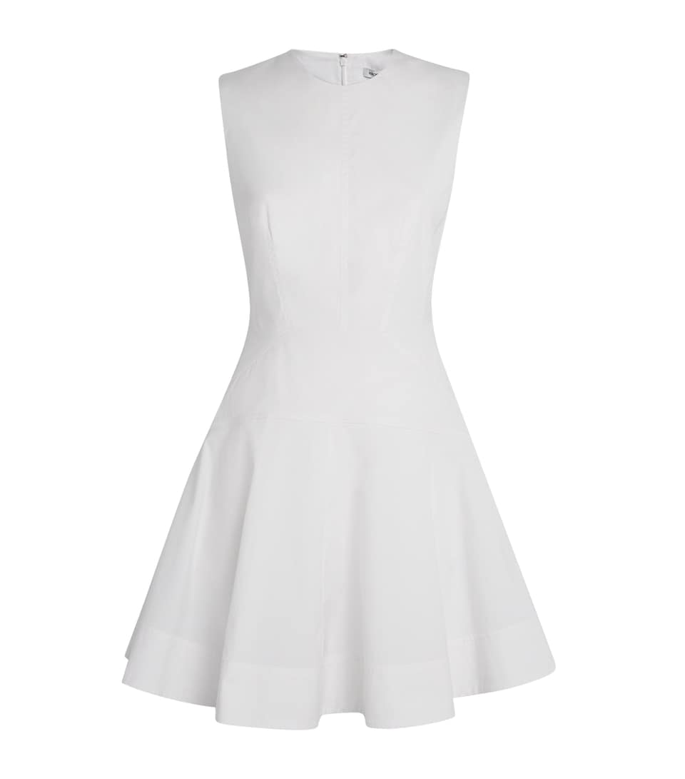 Veronica Beard Womens Karrigan Mini Dress White