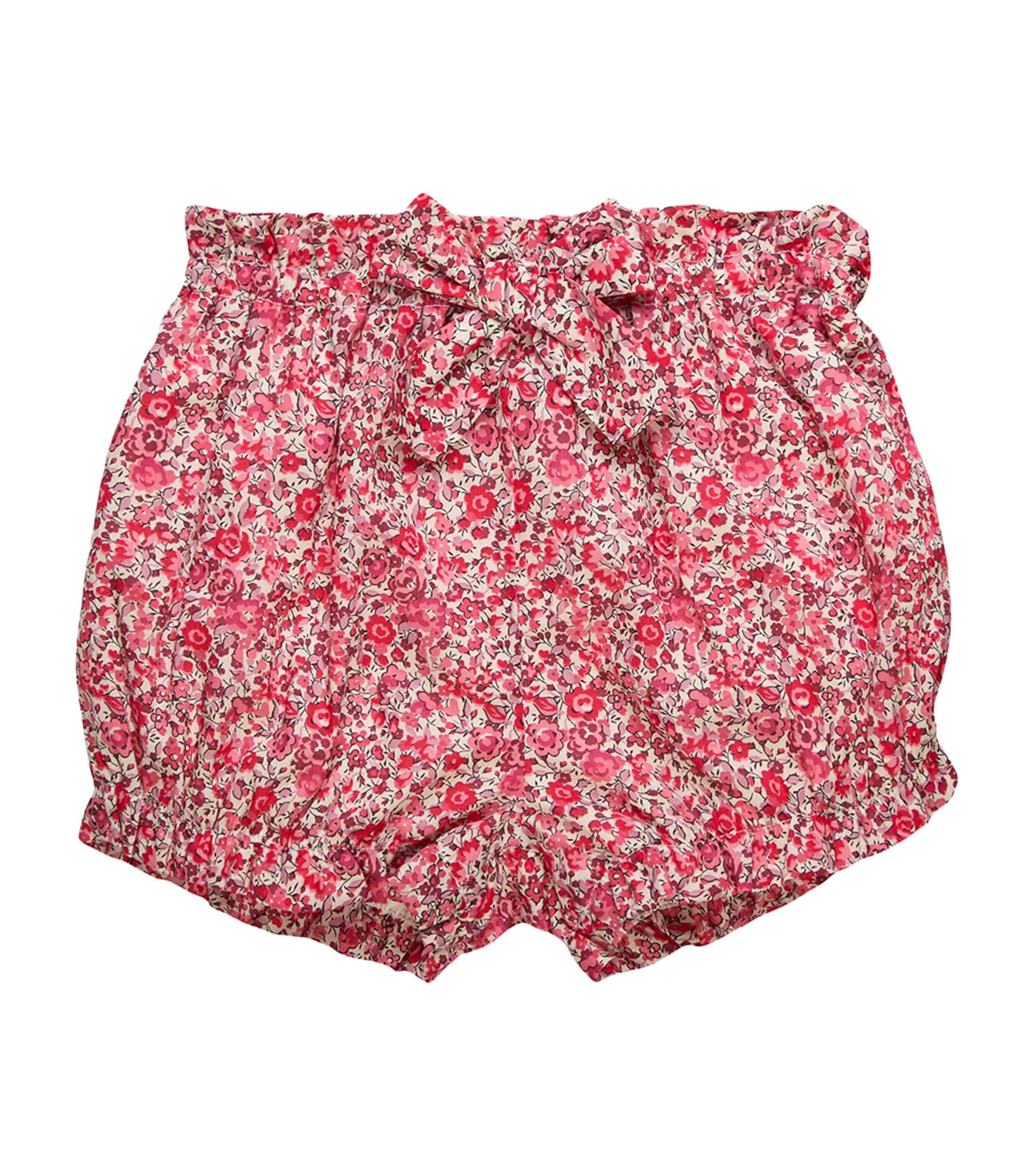Trotters Liberty Print Emma Georgina Bloomers (6-24 Months) Raspberry