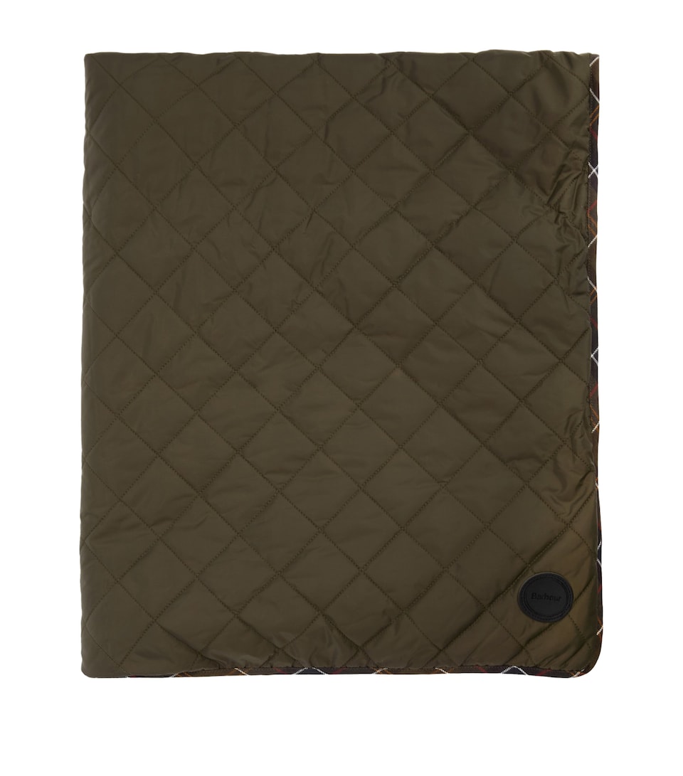 Barbour Reversible Dog Blanket Olive