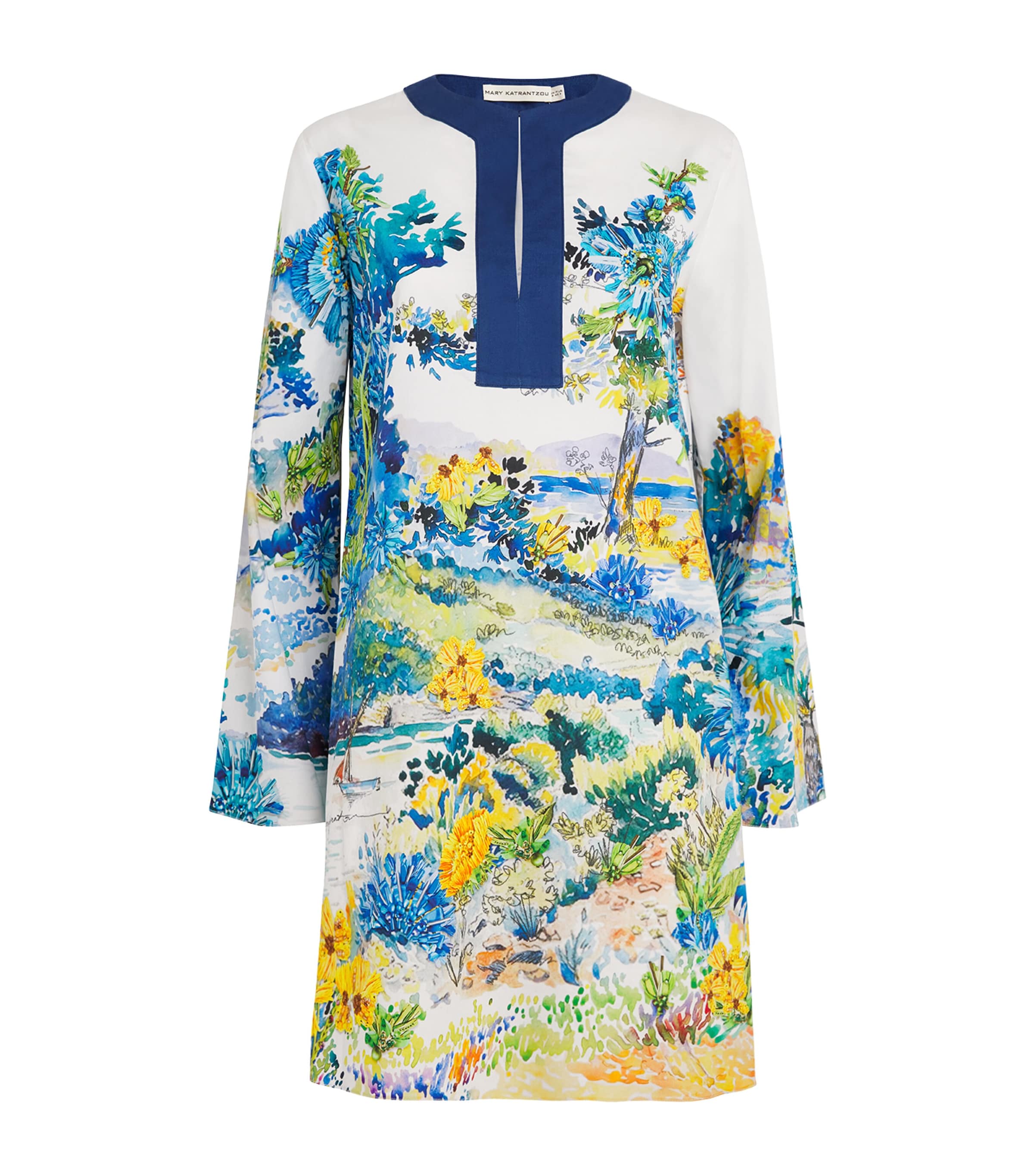 Printed Elsa Mini Kaftan