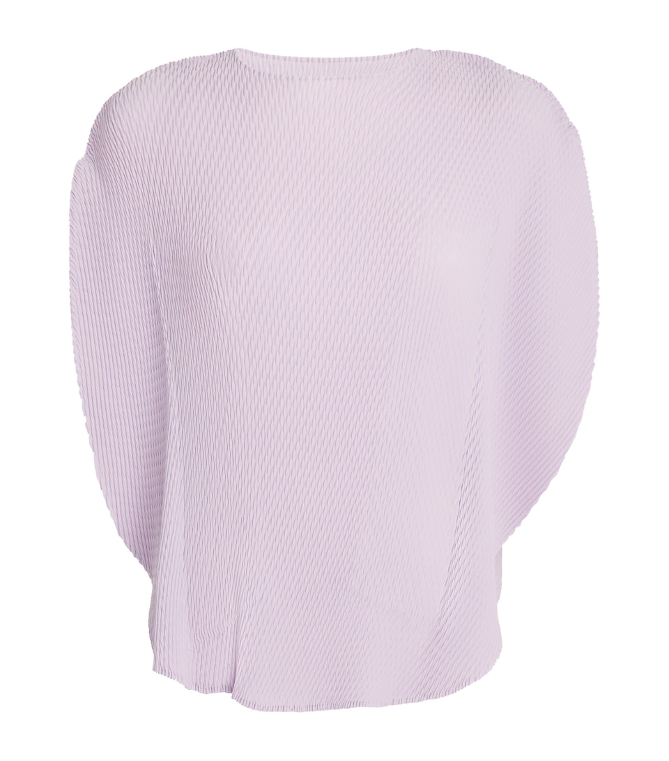 Orbicular Pleats Top