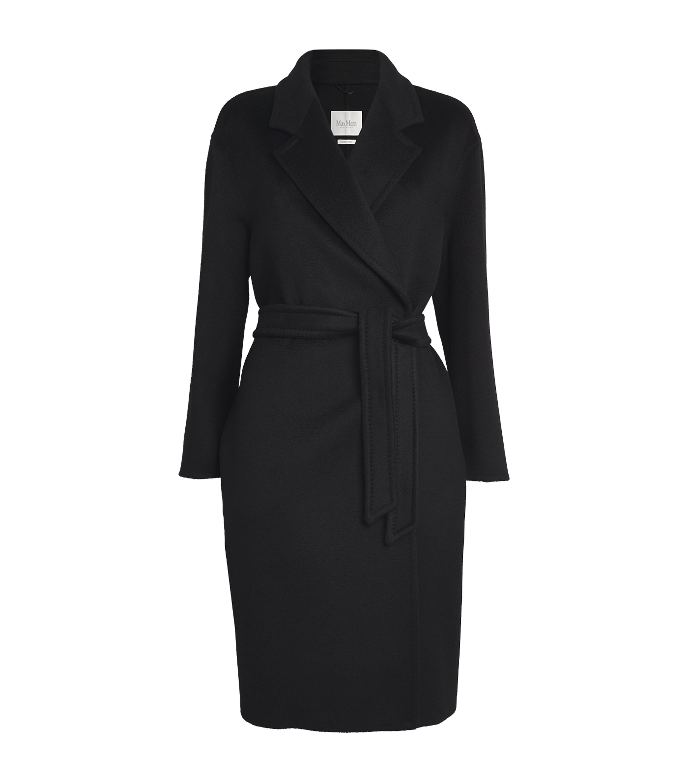 コート MAX MARA Black Cashmere Ludmilla Coat Ludmilla cashmere wrap coat in black - Max Mara | Mytheresa