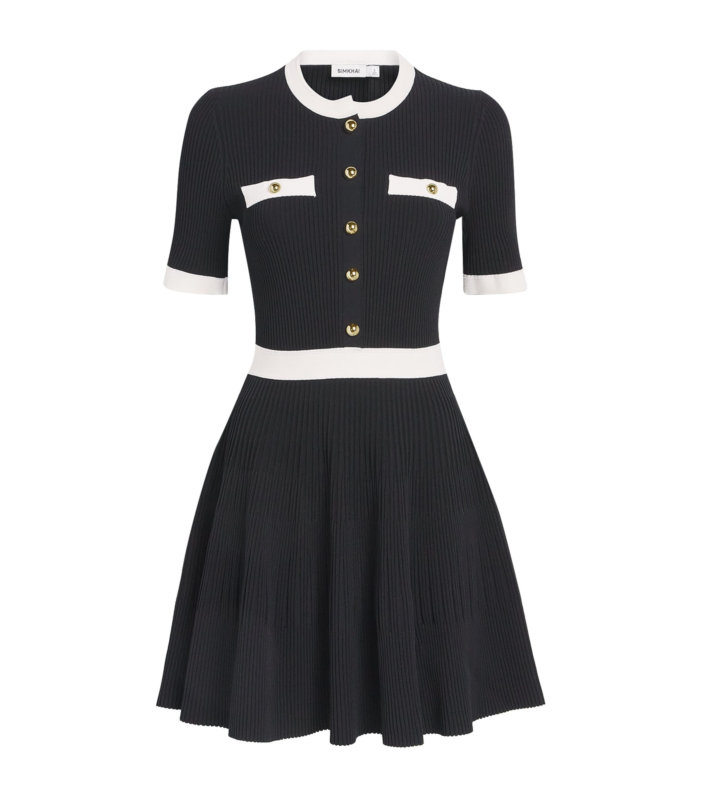 Ribbed Astoria Mini Dress