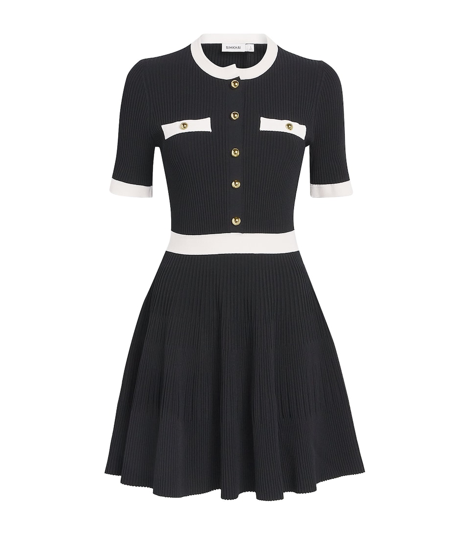 Ribbed Astoria Mini Dress