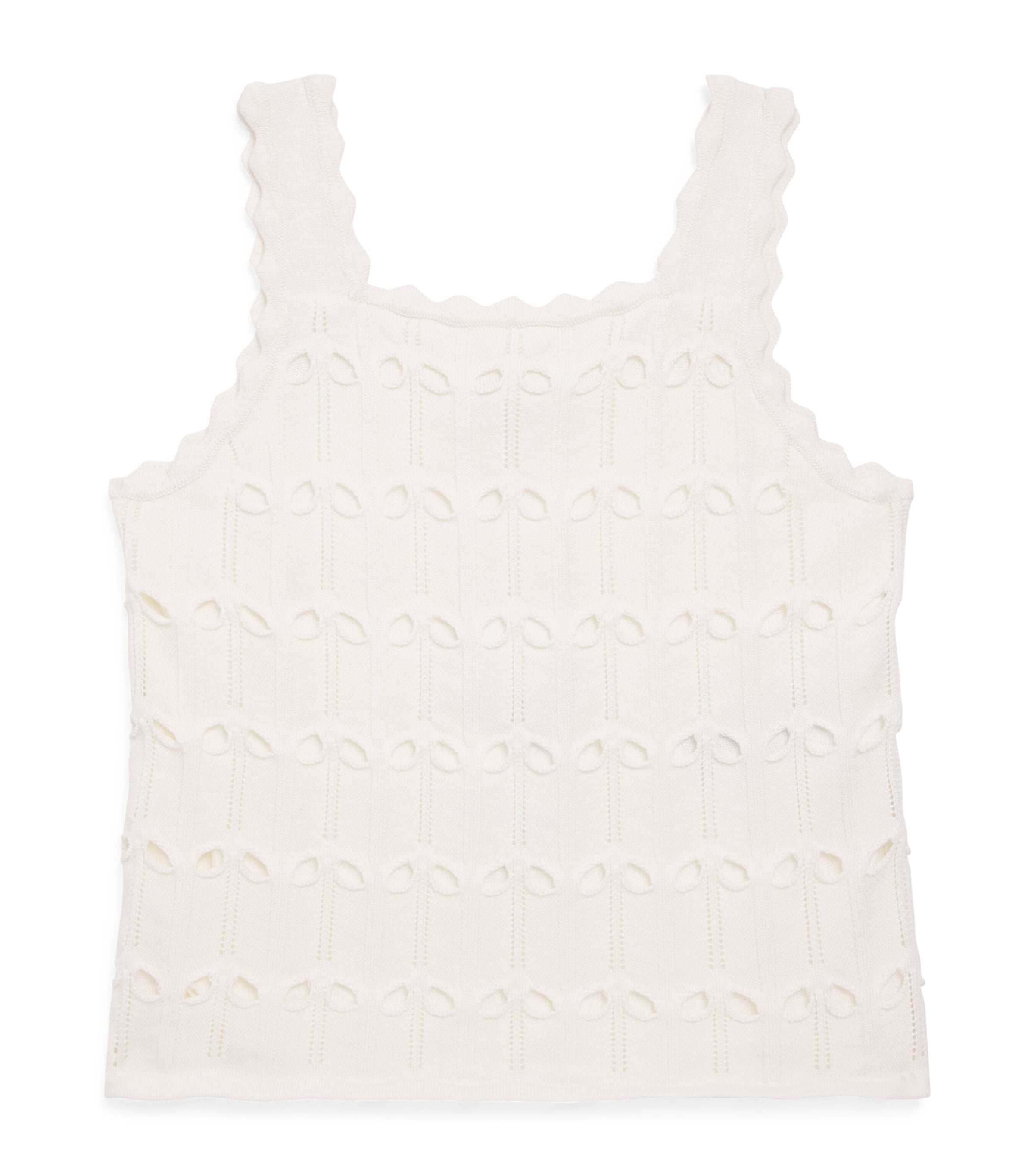 Wool-Cotton Knitted Vest (1-12 Years)