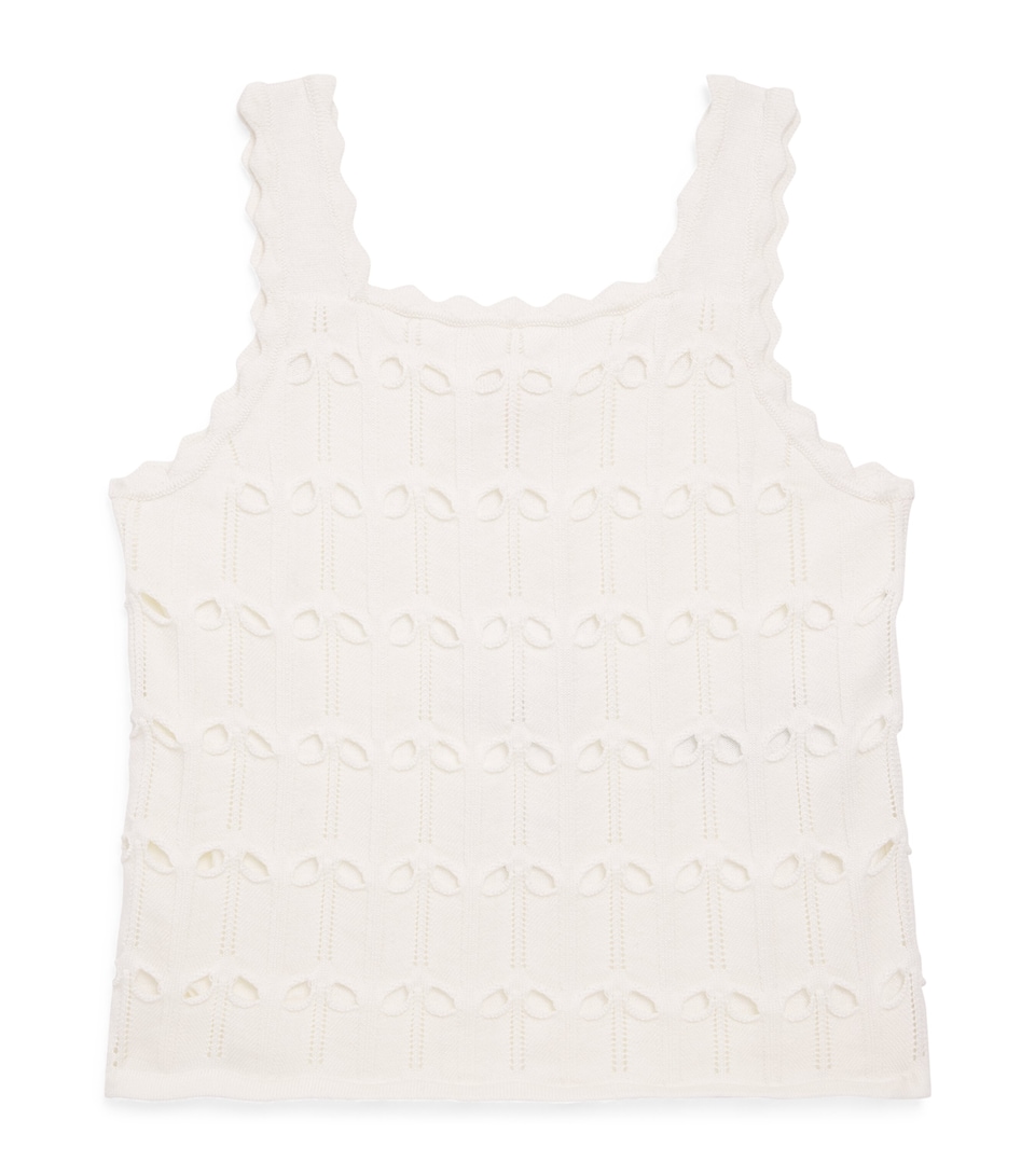 Wool-Cotton Knitted Vest (1-12 Years)