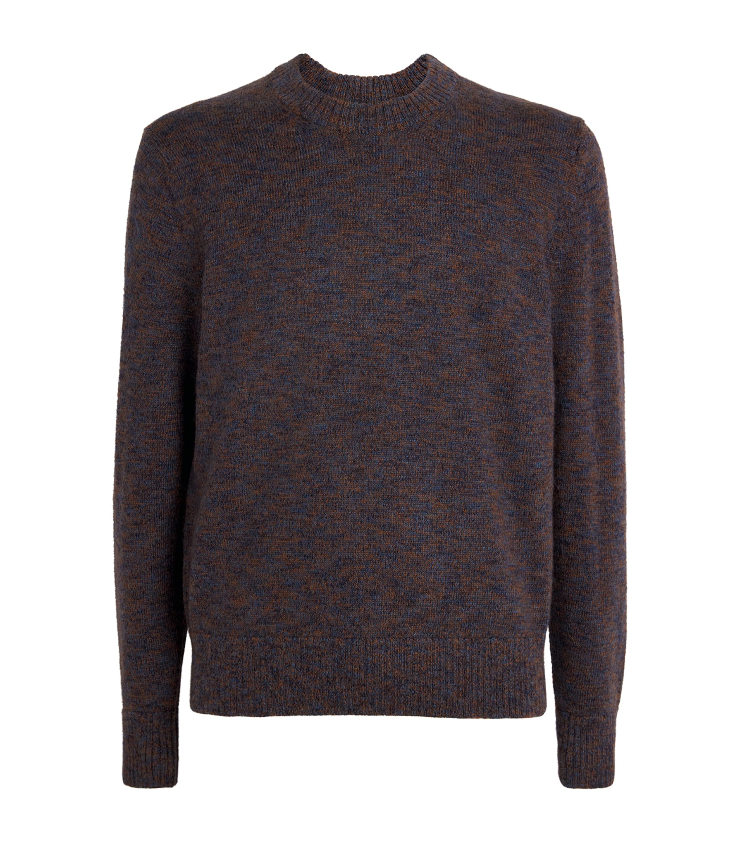 Alpaca-Merino Wool Marled Sweater