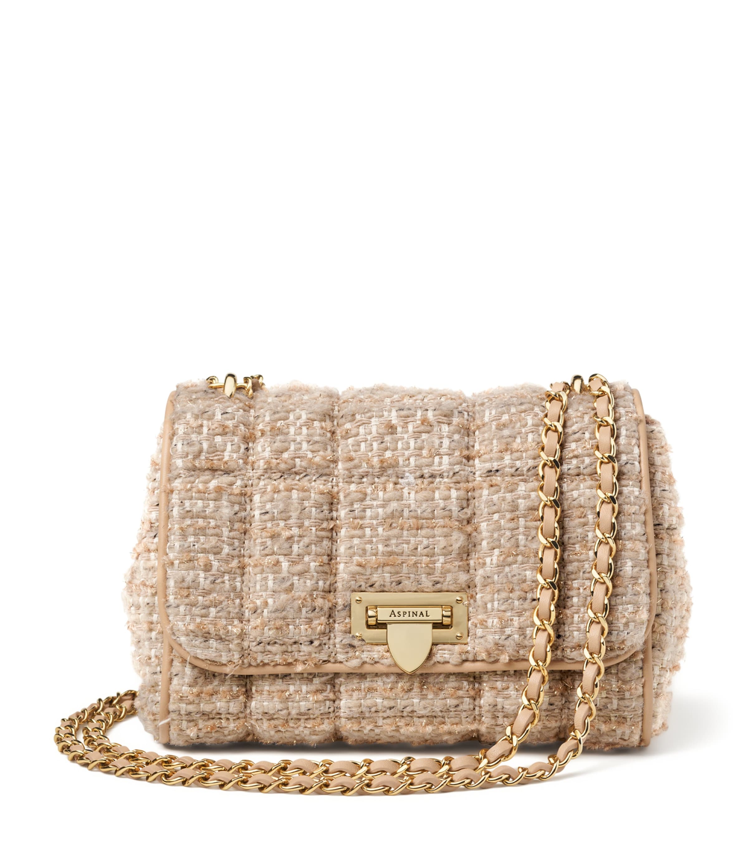 Tweed Lottie Cross-Body Bag