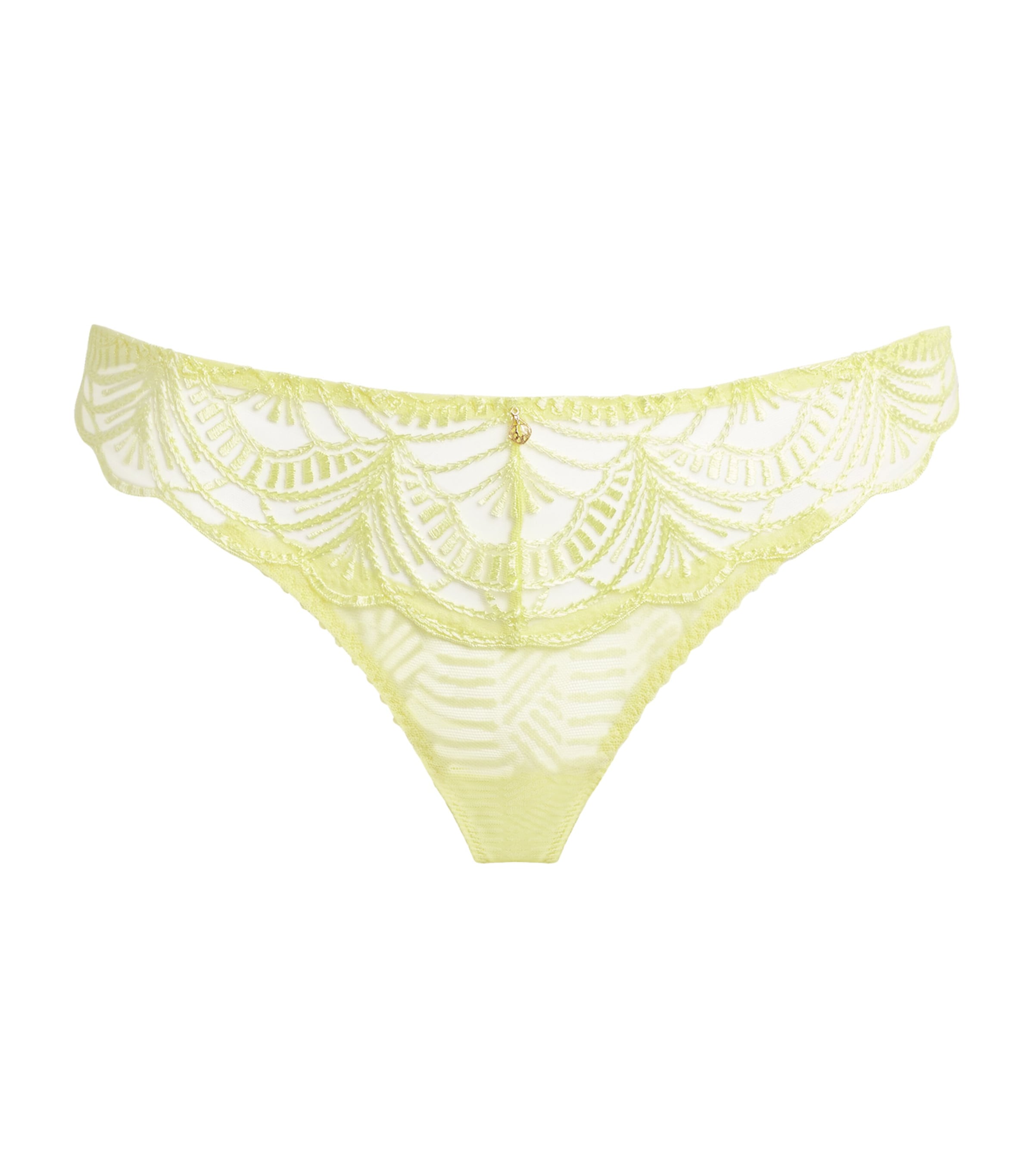 Aubade Womens Cotton Vibes Tanga Lemondade