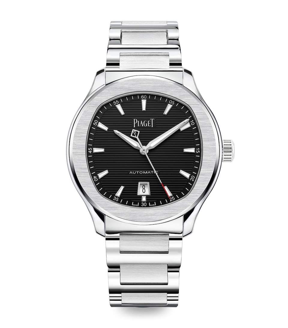 Stainless Steel Polo Date Watch 42mm